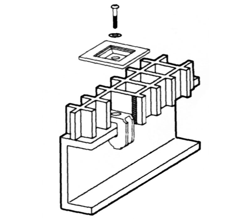 Type Square Clip